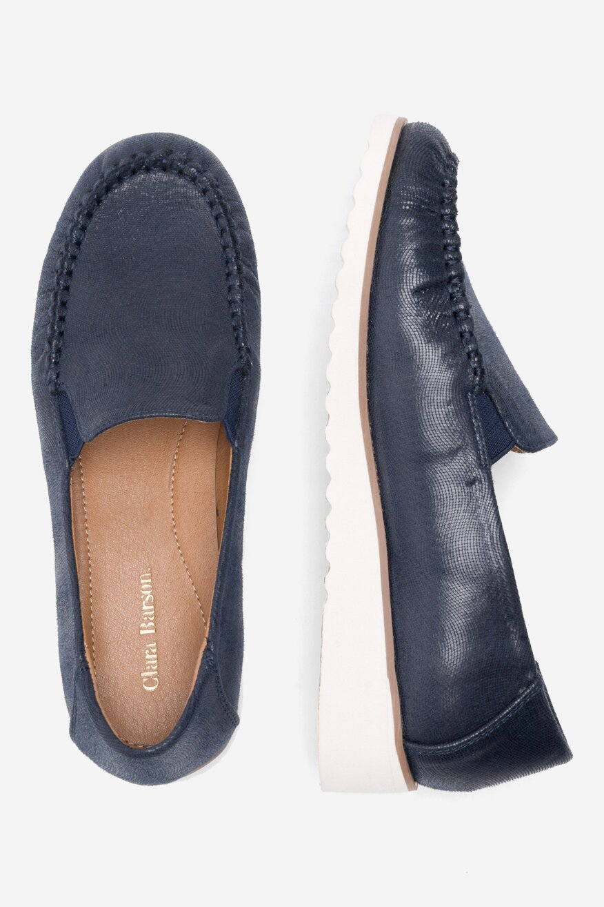 Półbuty Clara Barson MARISA WS22176-01 Granatowy