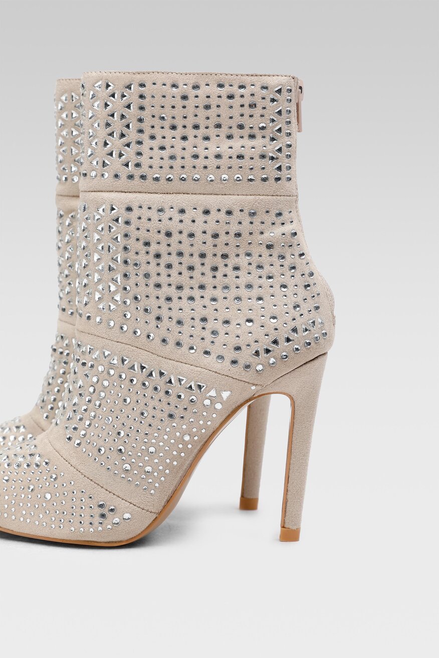 Botki DeeZee H120403-01 Beżowy