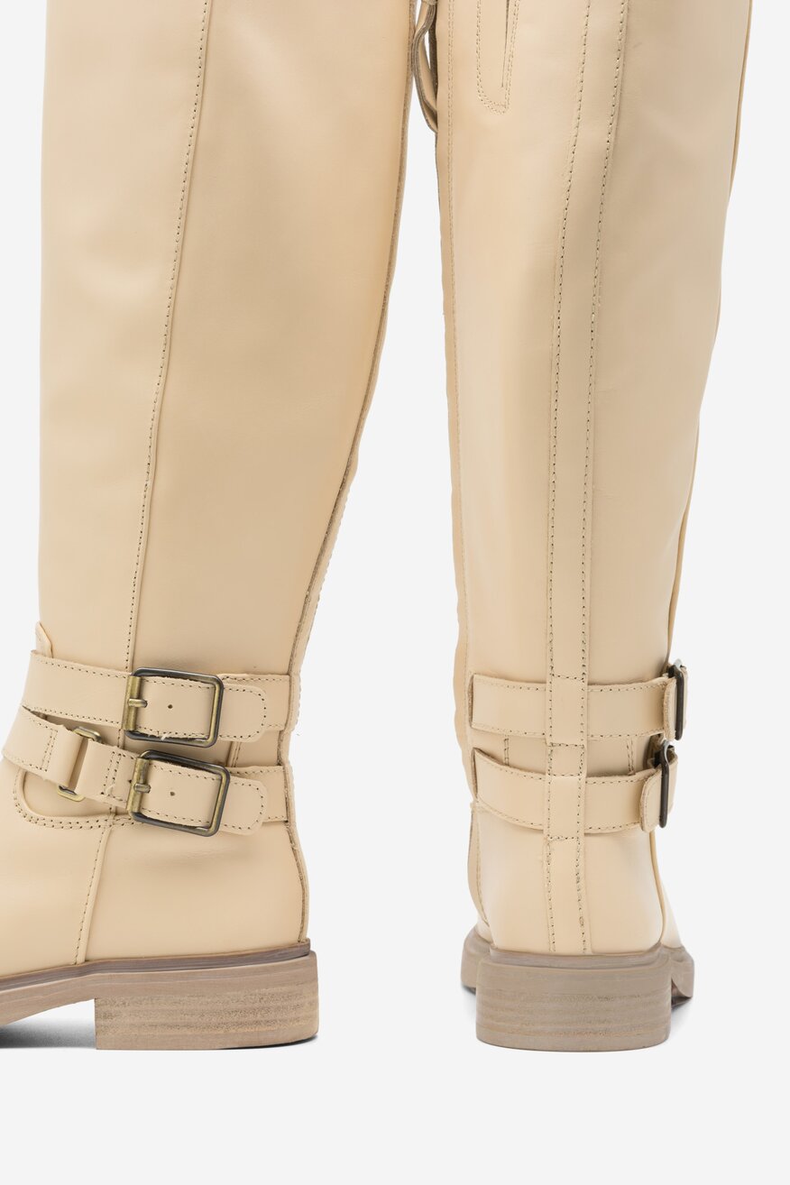 Kozaki SAM EDELMAN H8490L2250 Beżowy