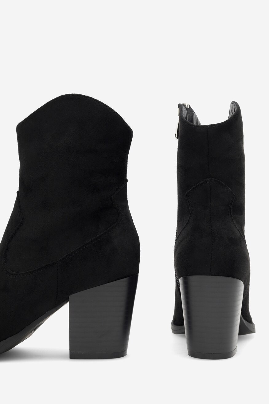 Botki DeeZee MILLIE LS5637-07 Czarny
