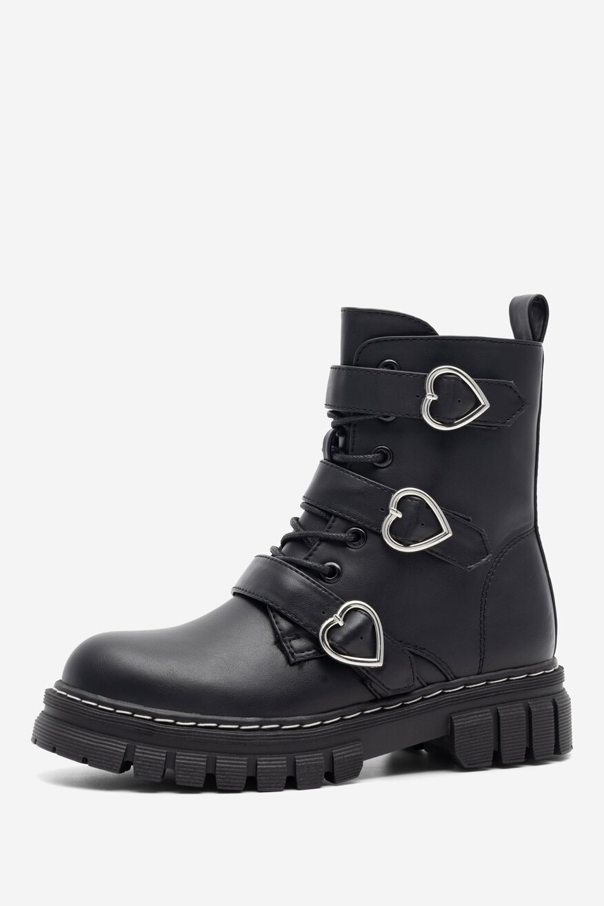 Trzewiki DeeZee CS5959-01 Czarny