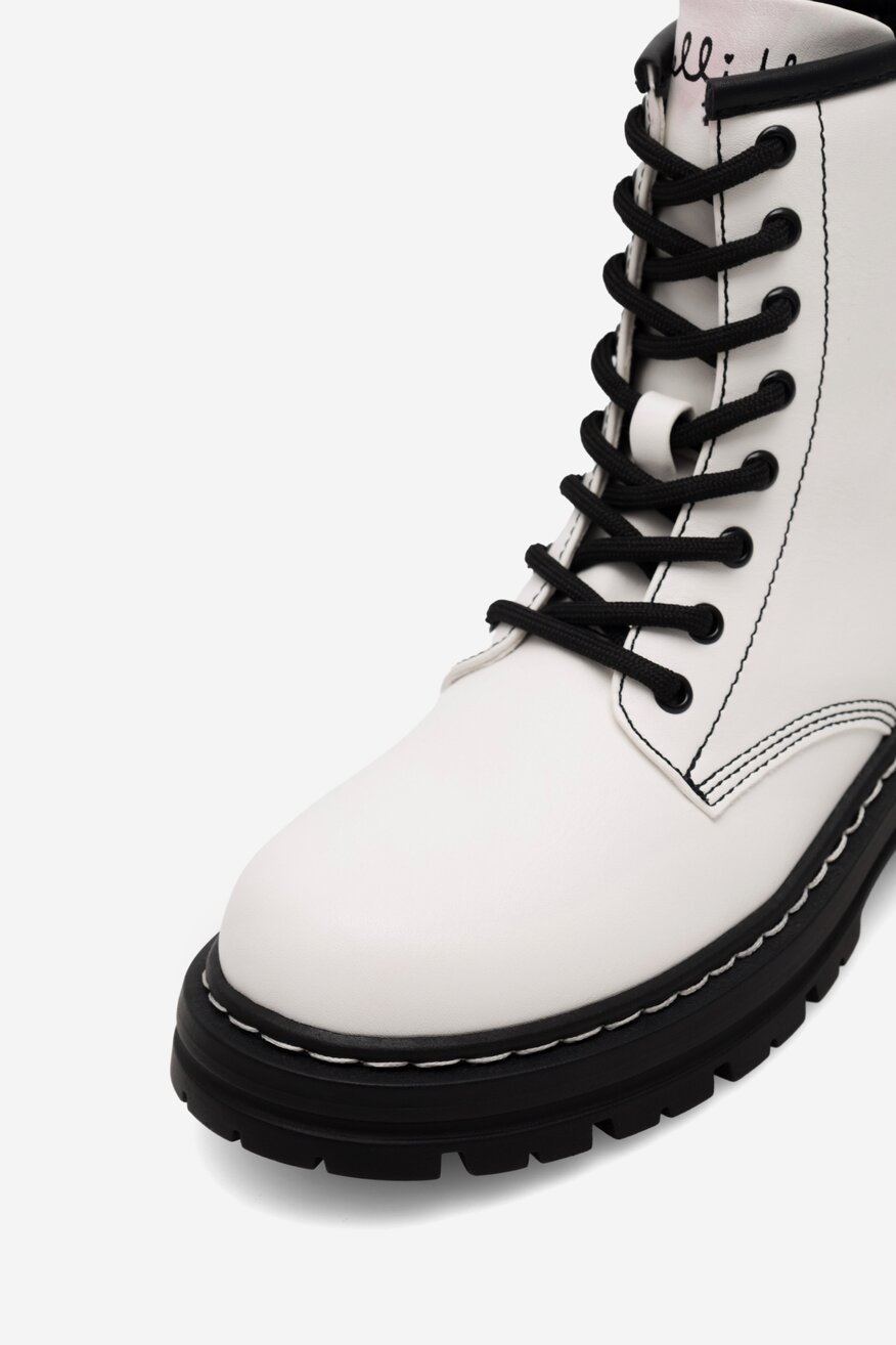 Trzewiki Nelli Blu CS6150-01 Biały