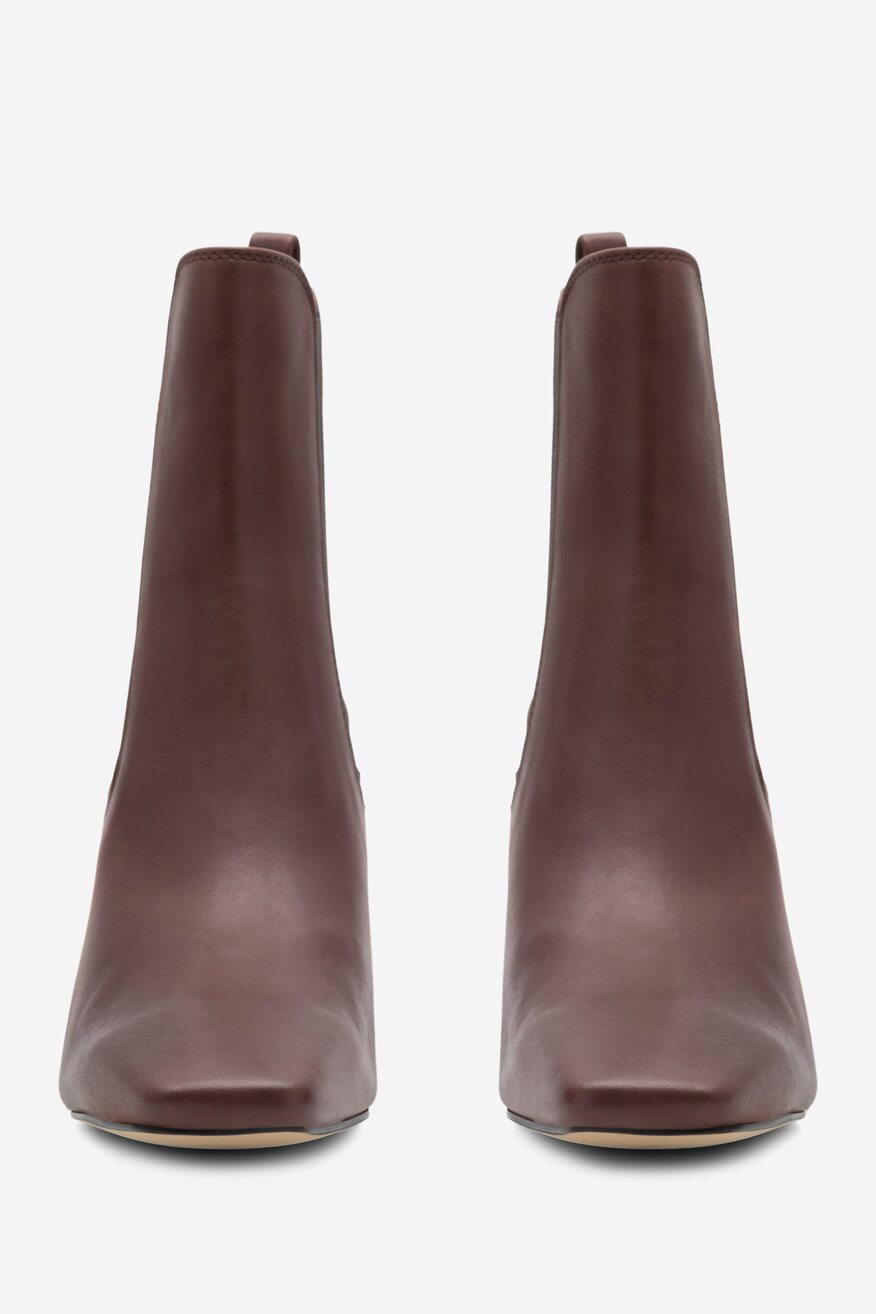 Botki SAM EDELMAN H8662L1200 Brązowy ciemny