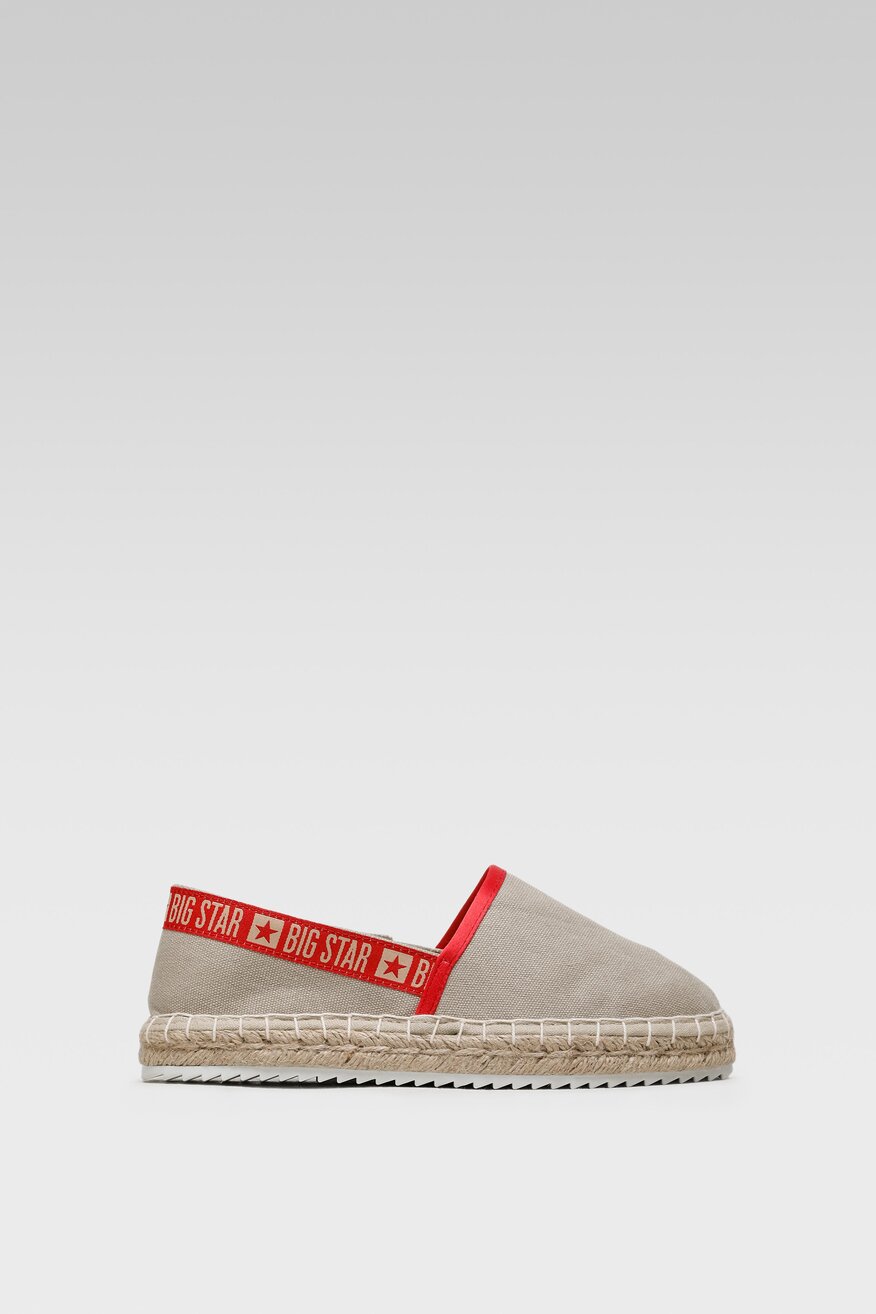 Espadryle Big Star JJ274879C Beżowy