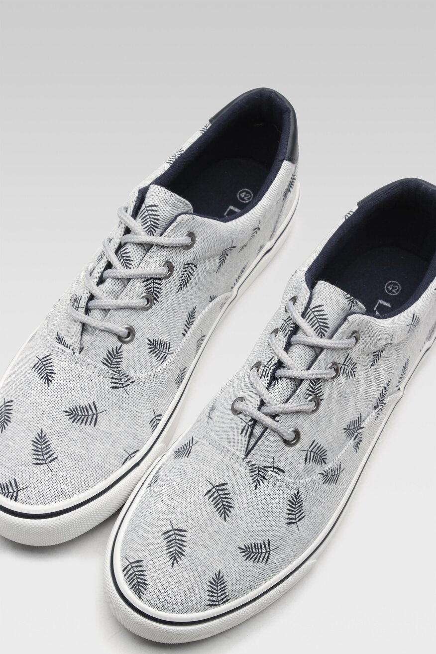 Trampki Lanetti MSS20459-01 Szary jasny