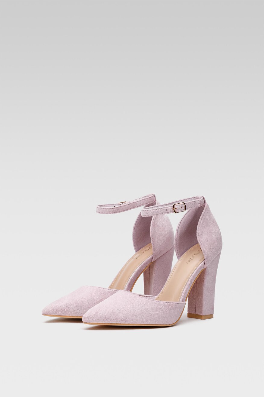 Czółenka DeeZee KL-091201-06 Fioletowy