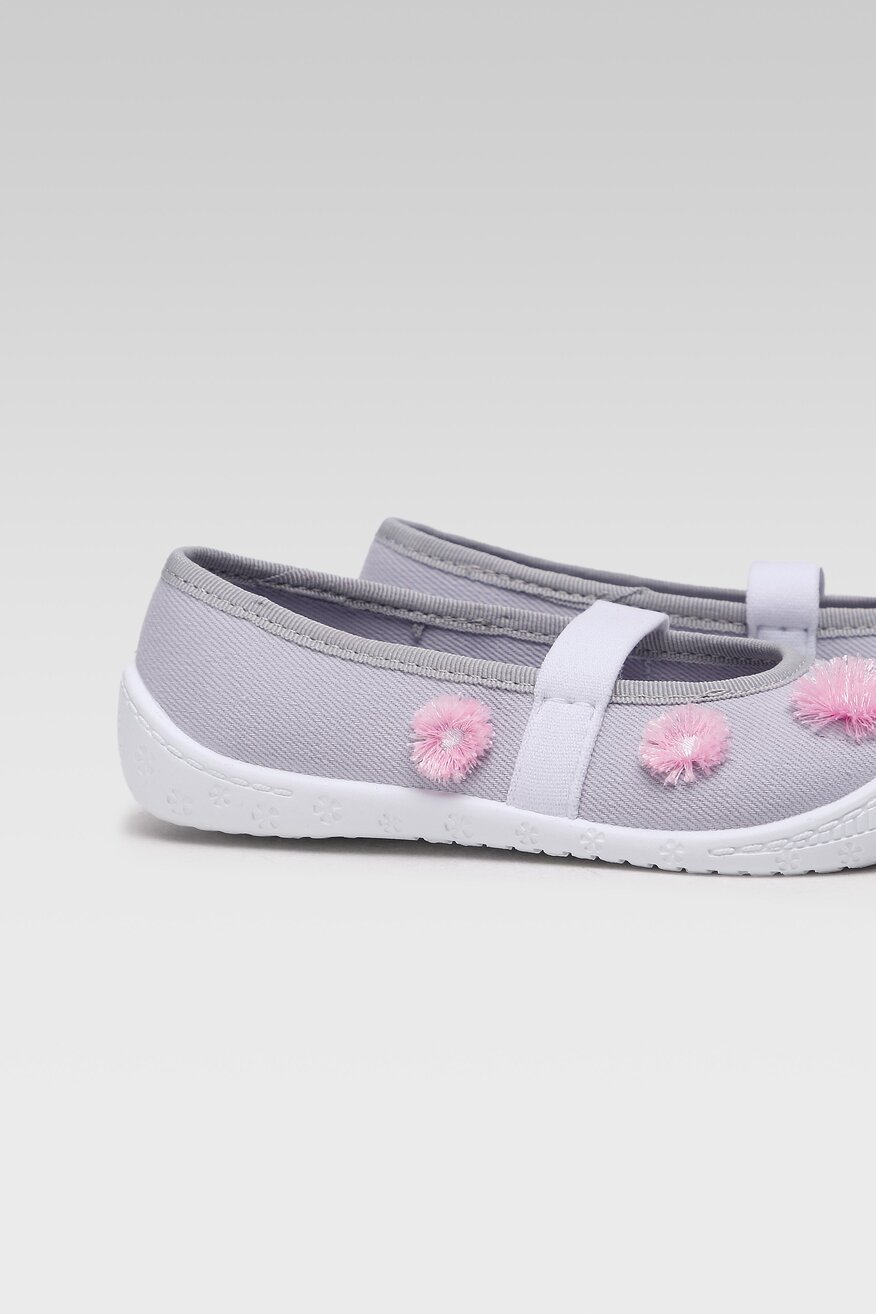 Kapcie MB 4R1/53-28POIR A Szary