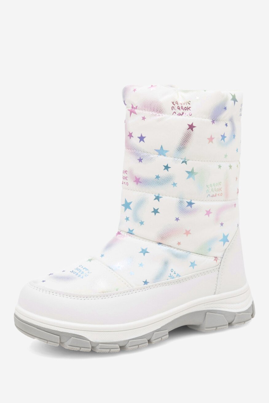 Kozaki Nelli Blu CM230220-10 Biały