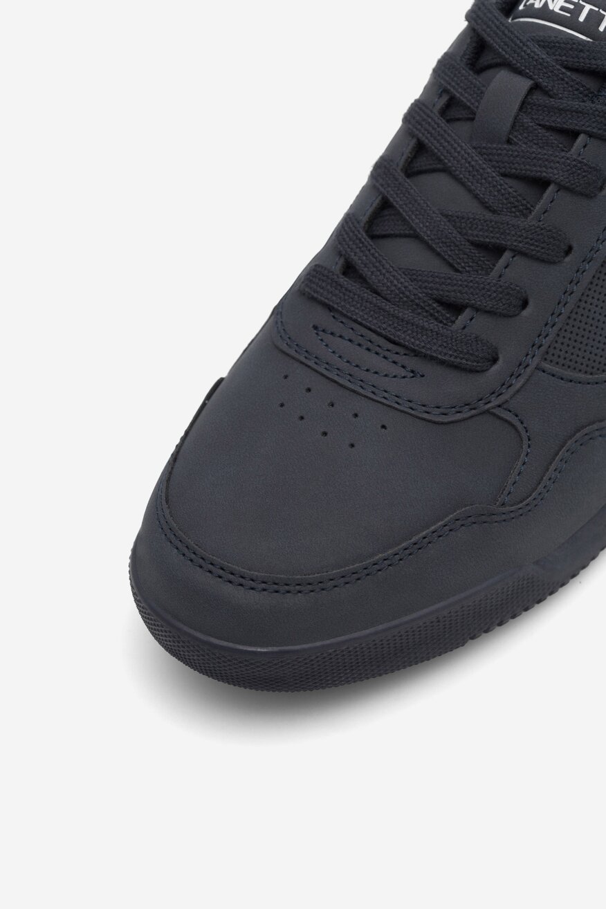 Półbuty Lanetti MP07-11728-03 Granatowy