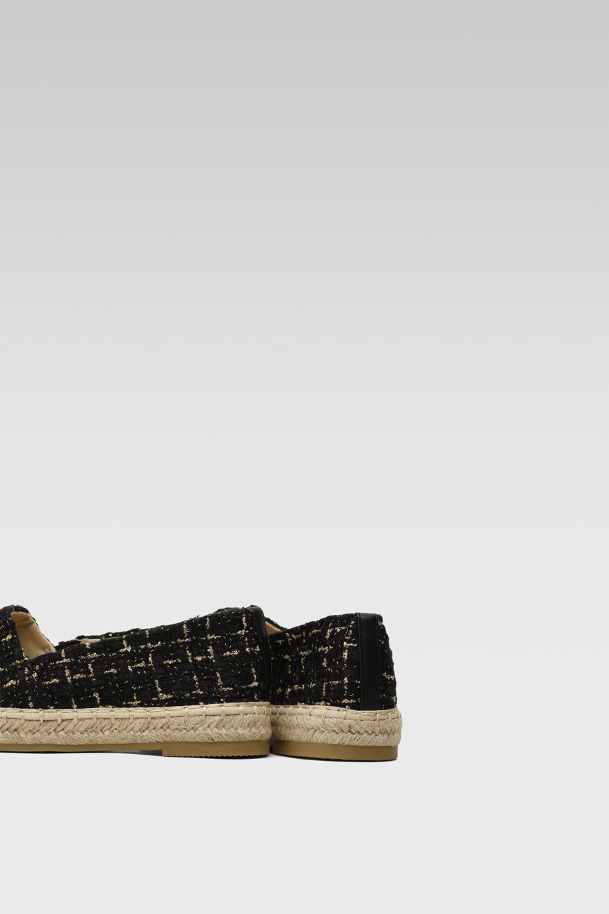 Espadryle DeeZee WSS990-104 Czarny