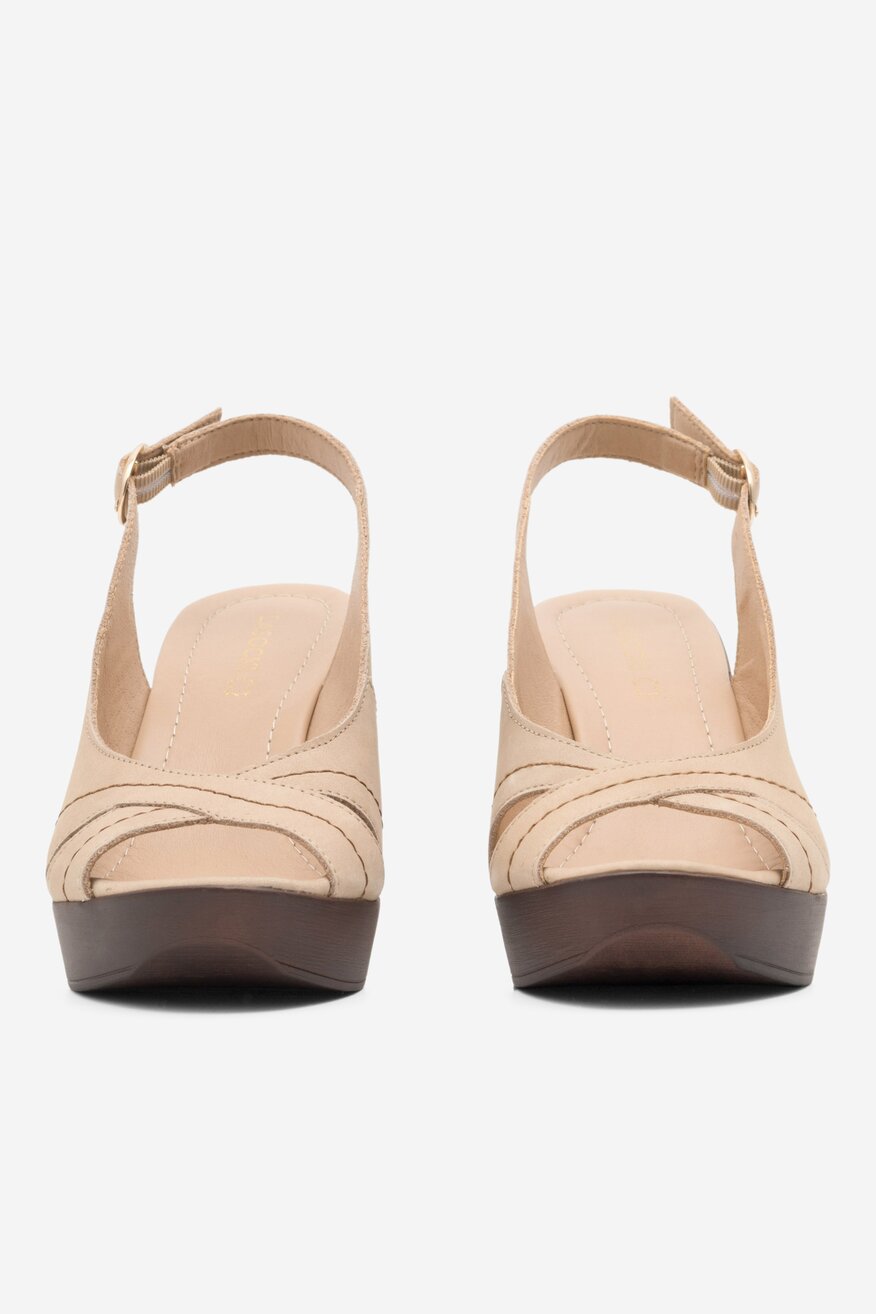 Sandały Lasocki POLTA EST-2025-12 Beżowy