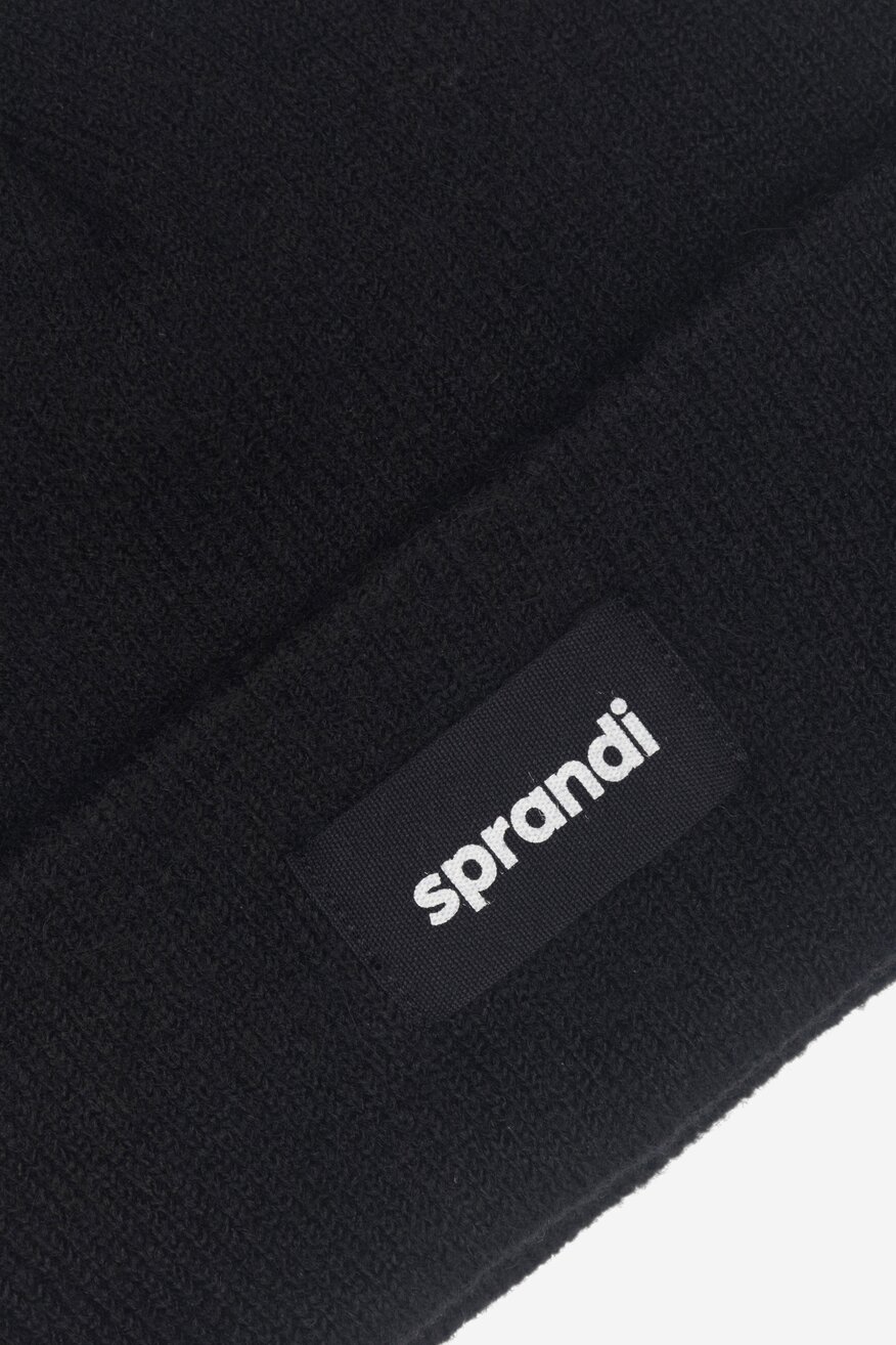 Czapka męska Sprandi 0M3-003-AW23 Czarny