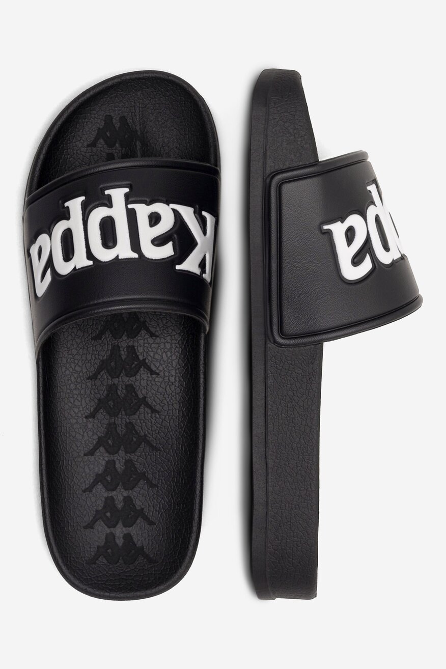 Klapki Kappa 304JPU0 901-W Czarny