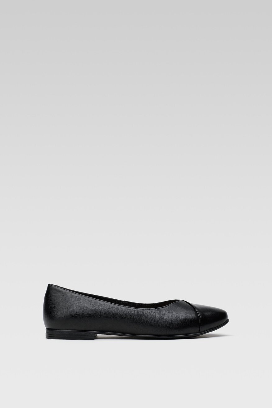 Baleriny Sarah Karen RST-ELENA-02 Czarny