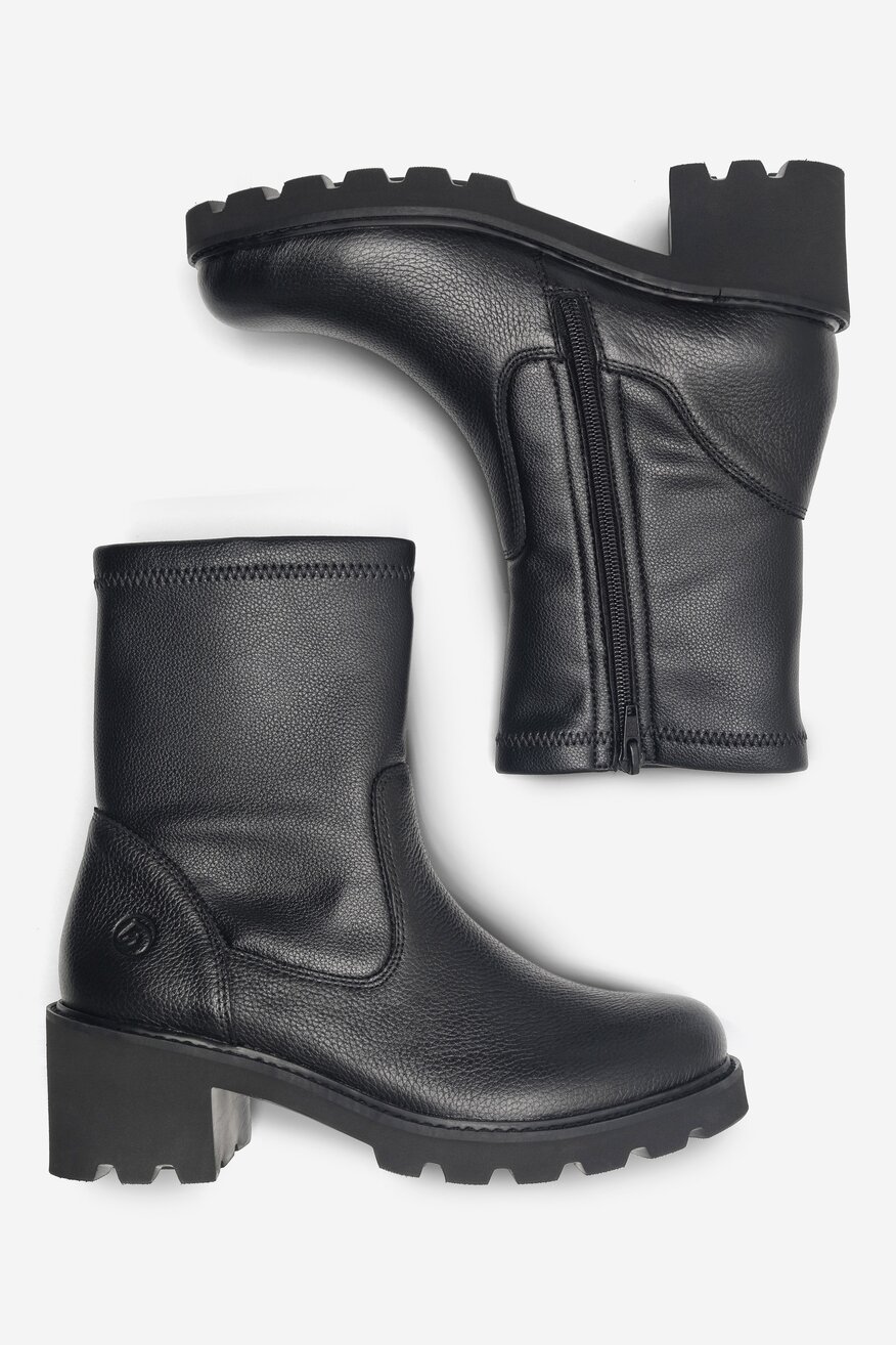 Botki Remonte D0A77-01 Czarny