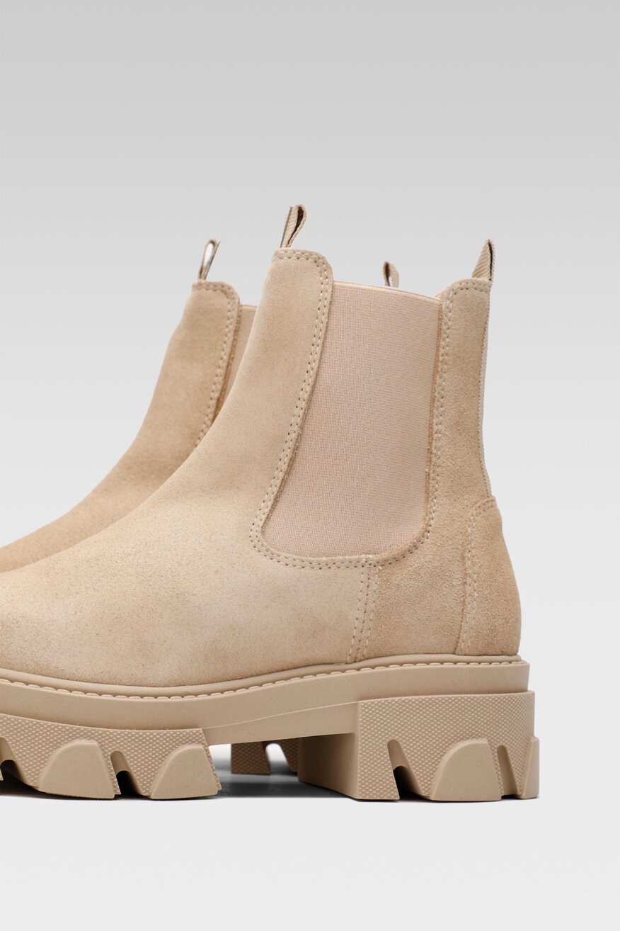 Botki Aldo 13443850 Beżowy