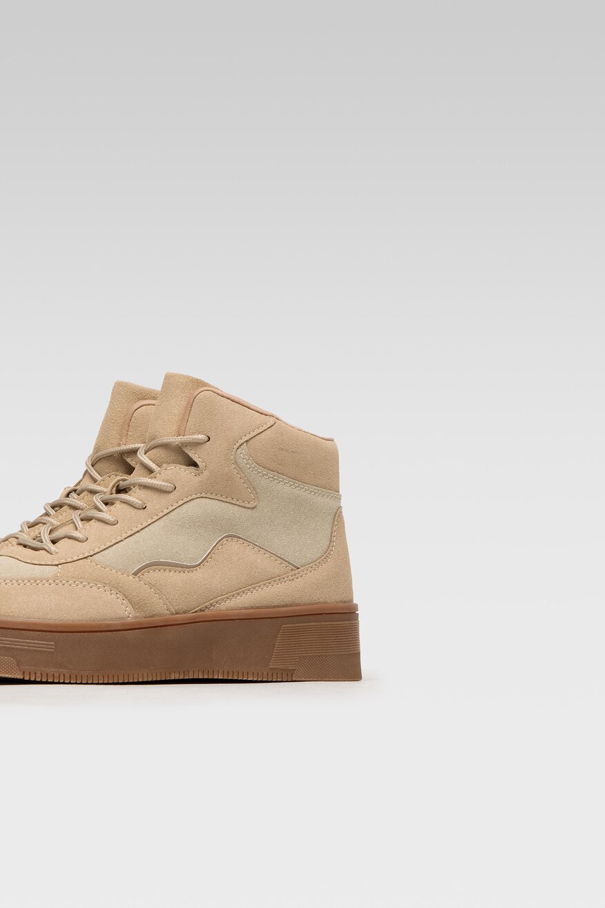 Półbuty Nylon Red WAG1152105A-02 Beżowy