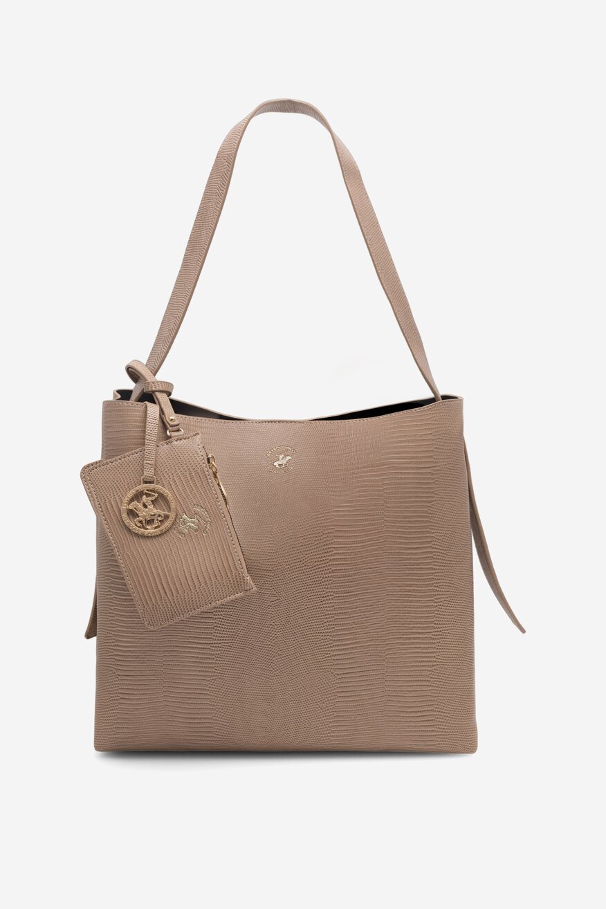 Torebka Beverly Hills Polo Club BHPC-W-05-A23 Beżowy