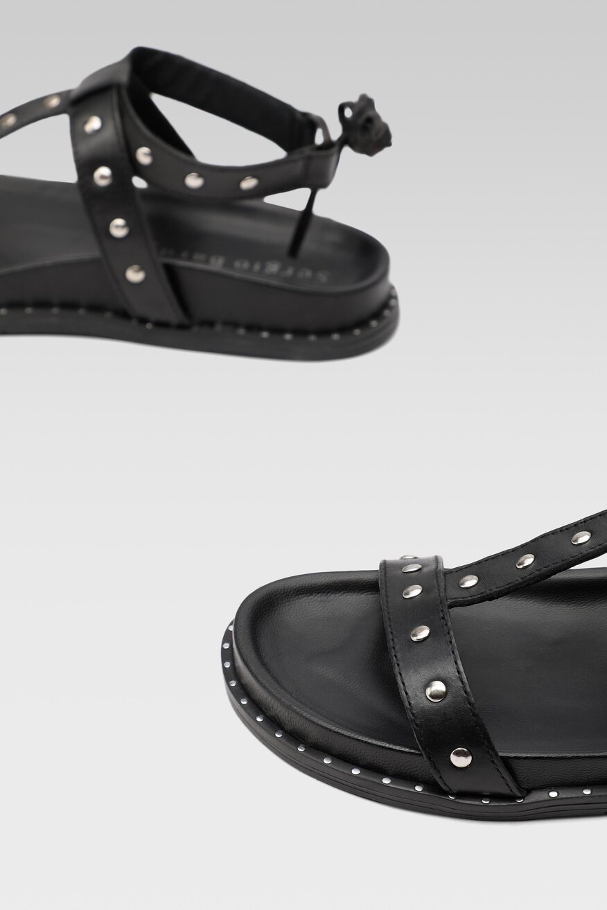 Sandały Sergio Bardi ARC-IGA-09SB Czarny