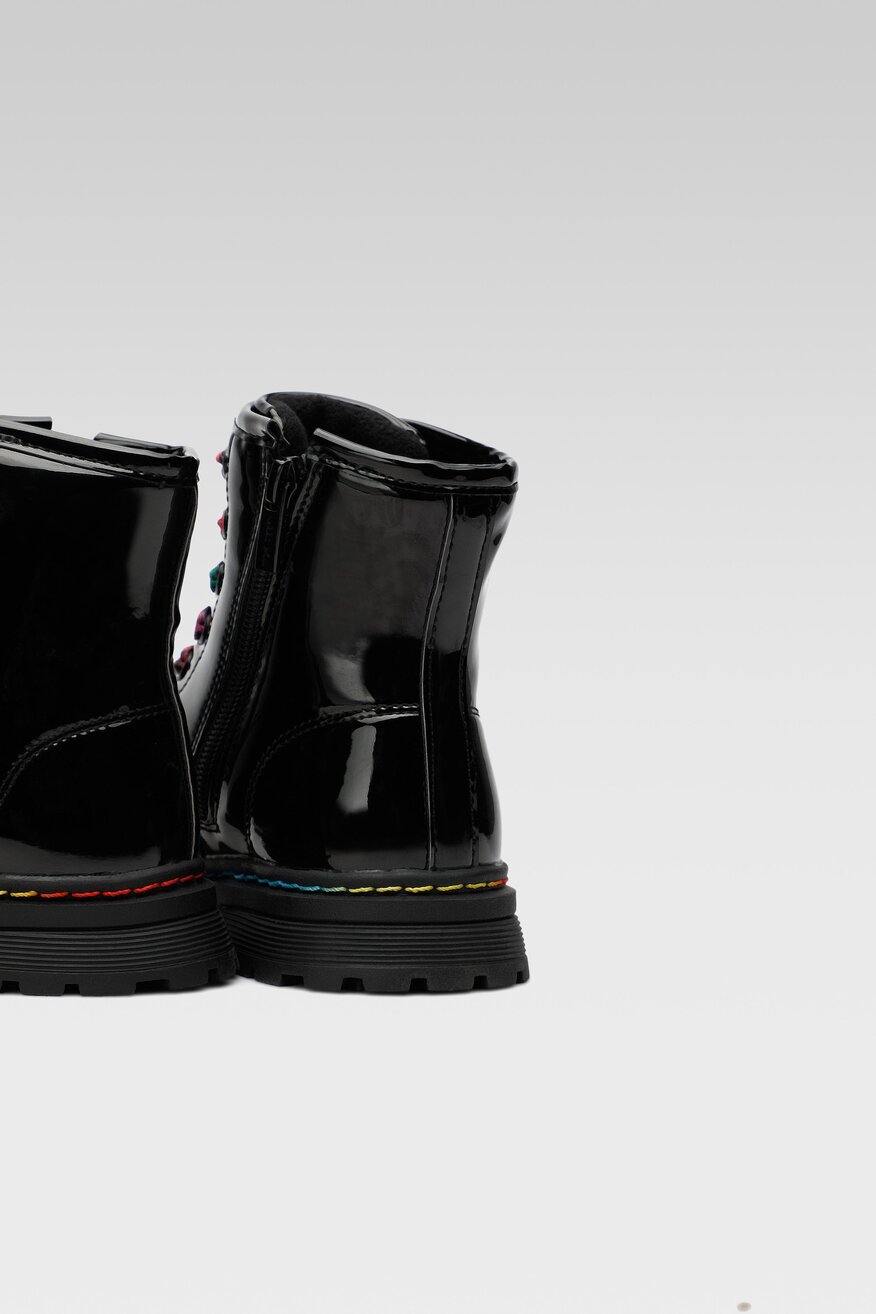 Kozaki Nelli Blu CM211018-18 Czarny