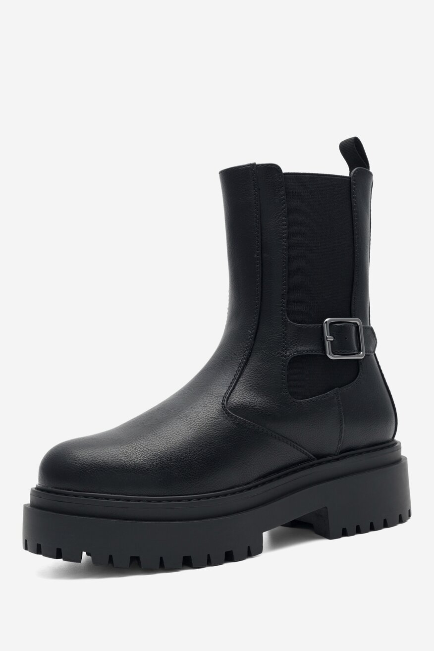 Botki Jenny Fairy SILJE SWS5196-04 Czarny