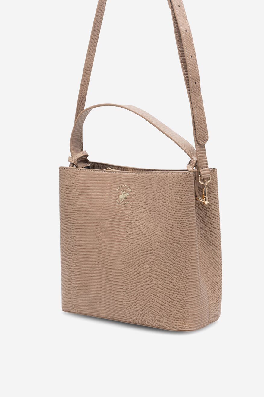 Torebka Beverly Hills Polo Club BHPC-W-04-A23 Beżowy