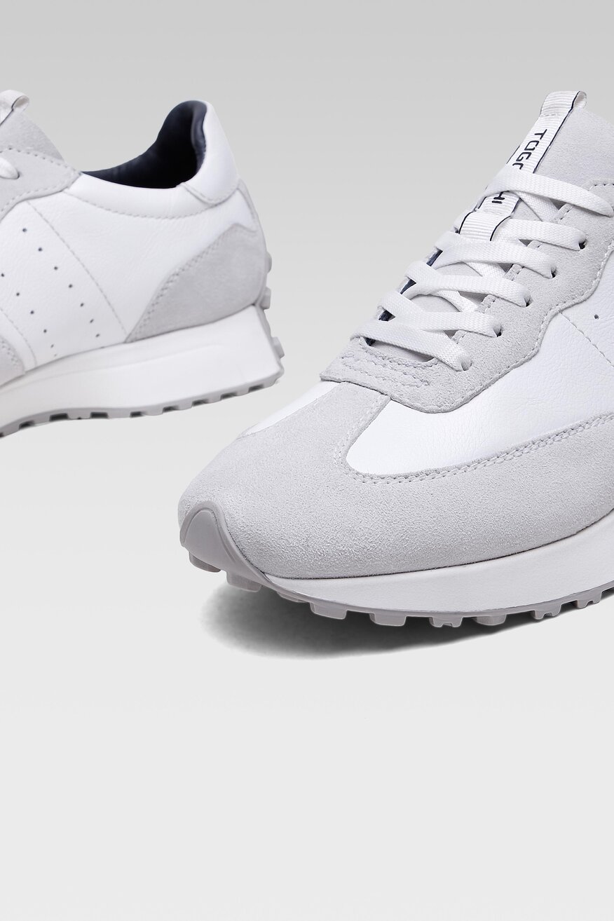 Półbuty Togoshi MI08-JERZY-01 Biały