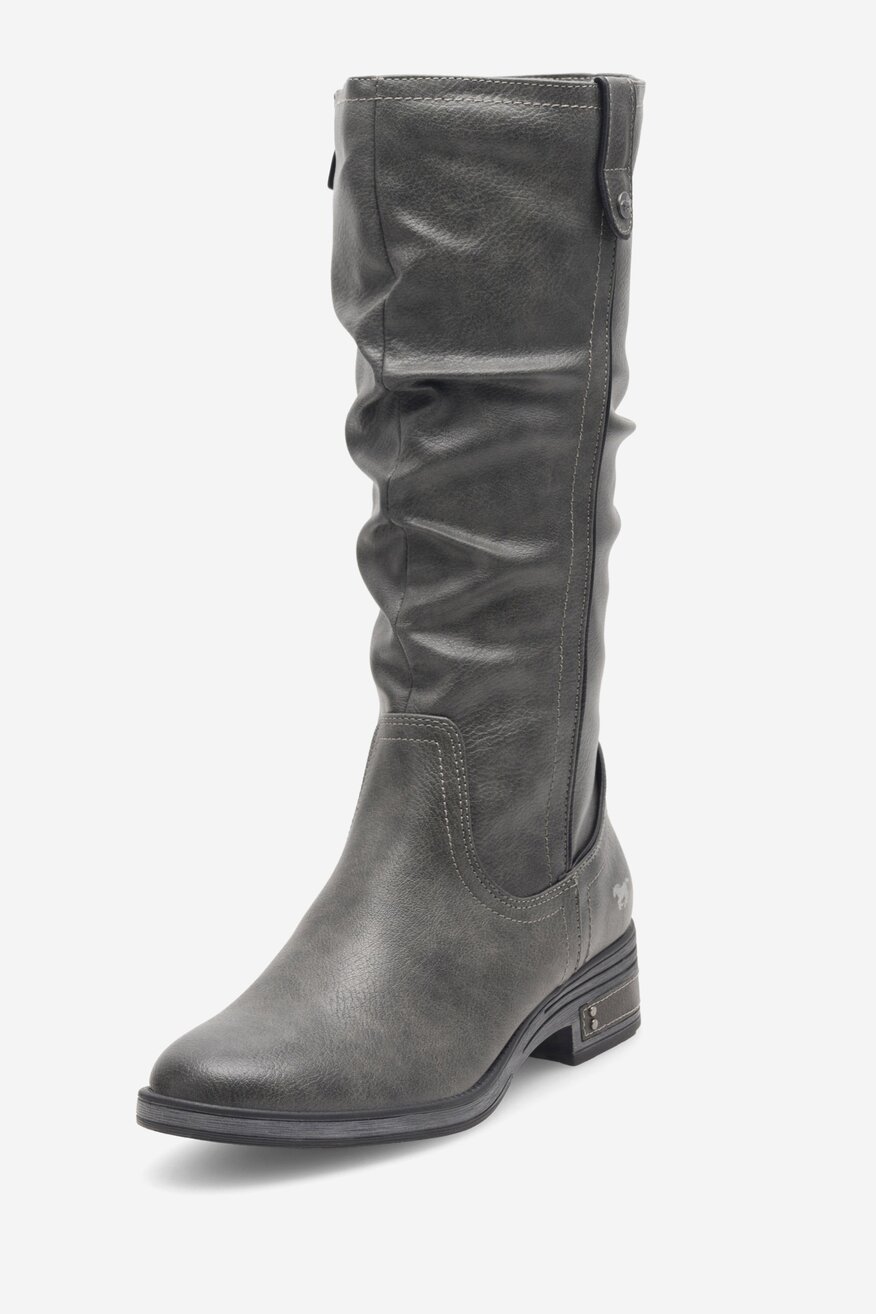 Kozaki Mustang 1293-602 Szary