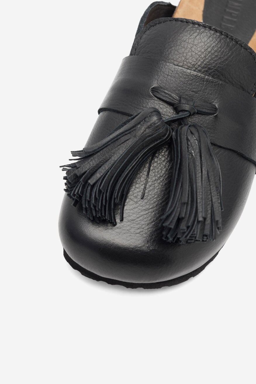 Klapki SIMPLE AWINION-23SS2149 Czarny