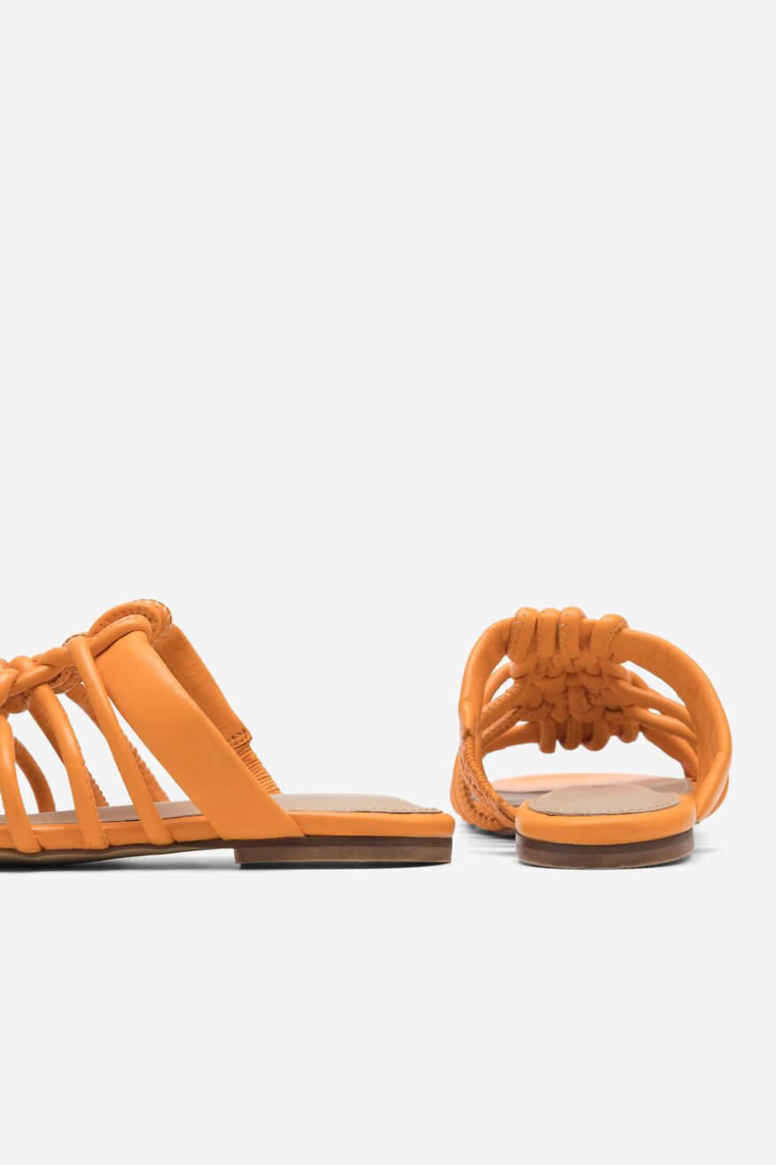Klapki RAGE AGE VANNES-107303 Pomarańczowy