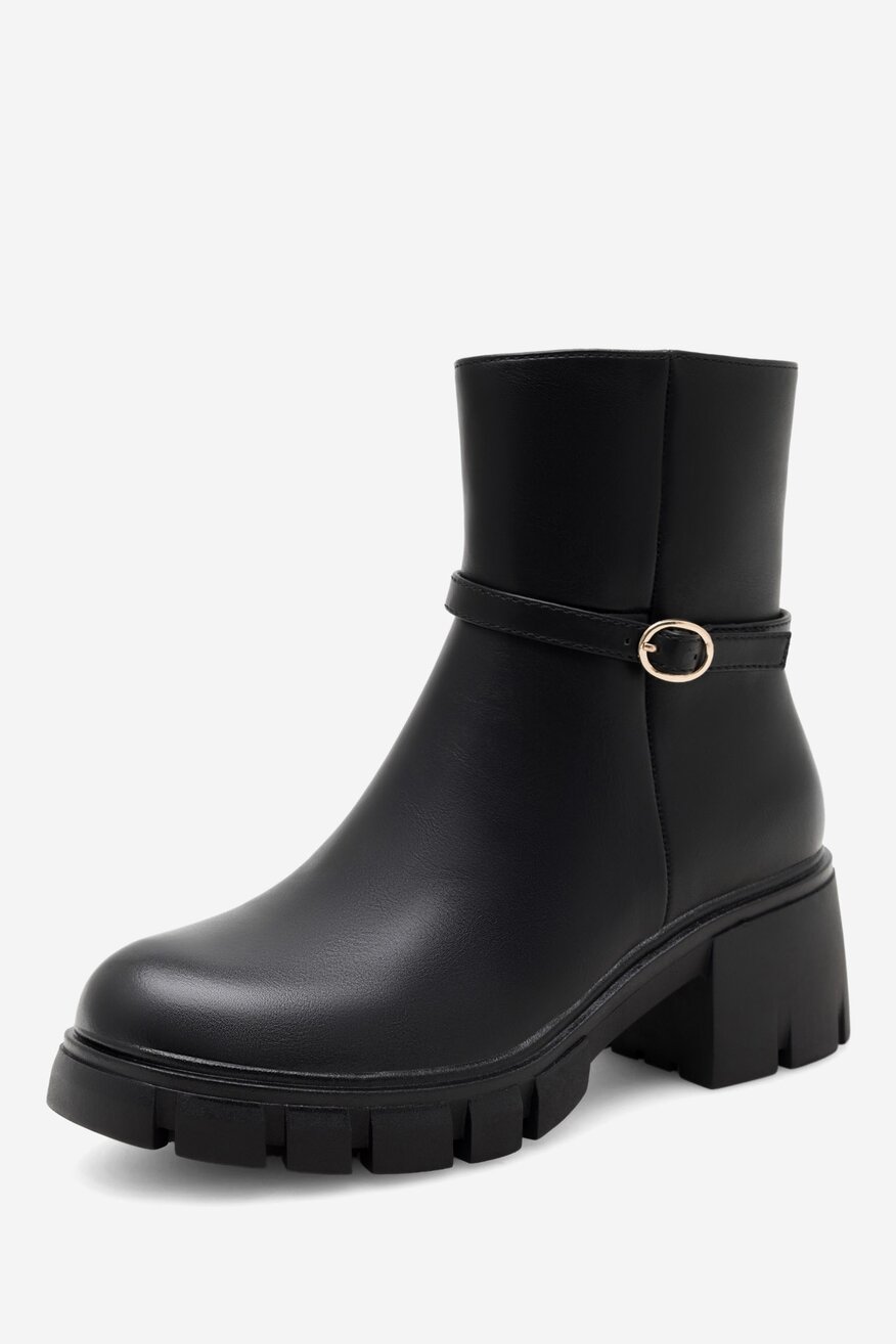 Botki DeeZee REGINA H17193-6 Czarny