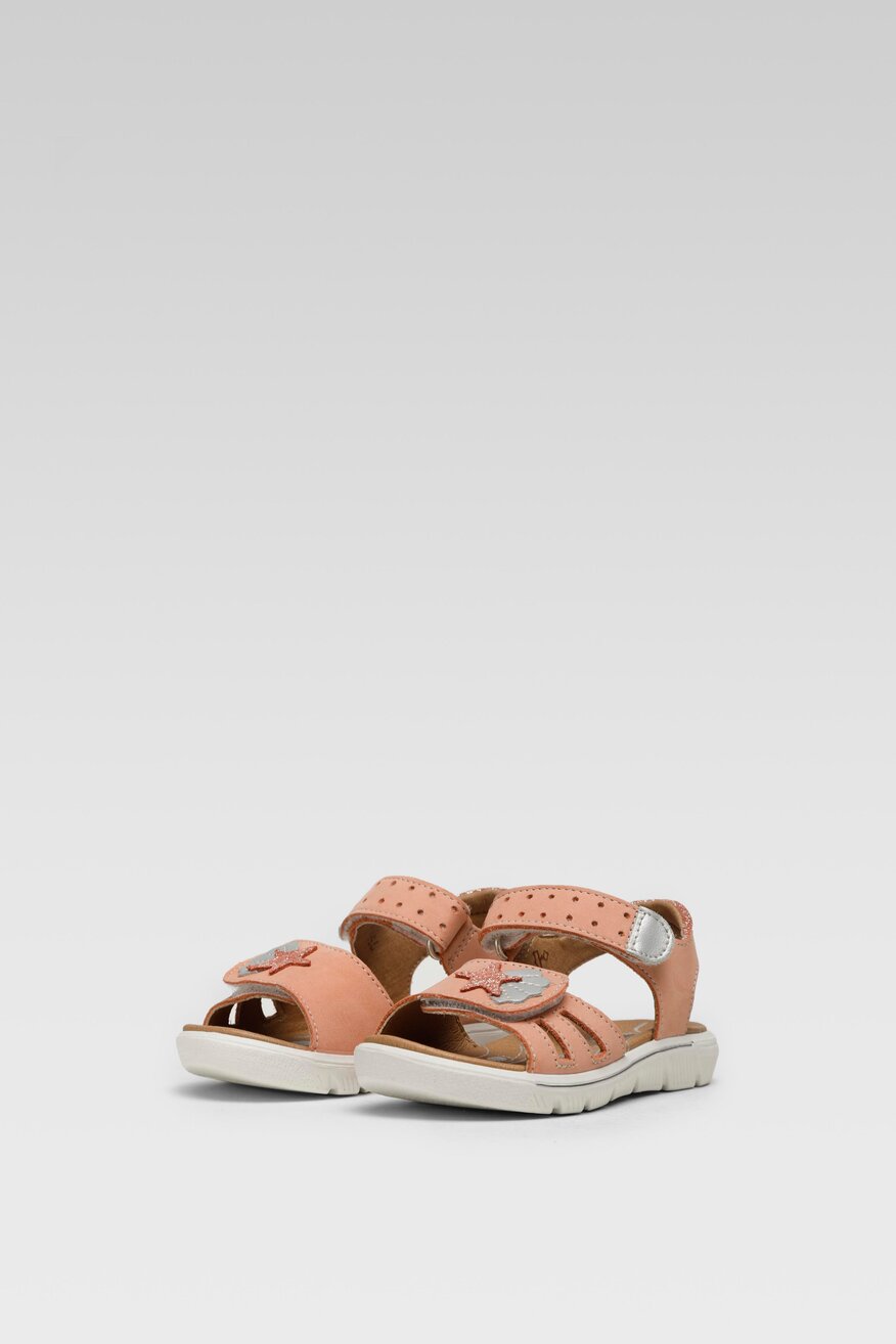 Sandały Ricosta 50 7800402/310 Pomarańczowy