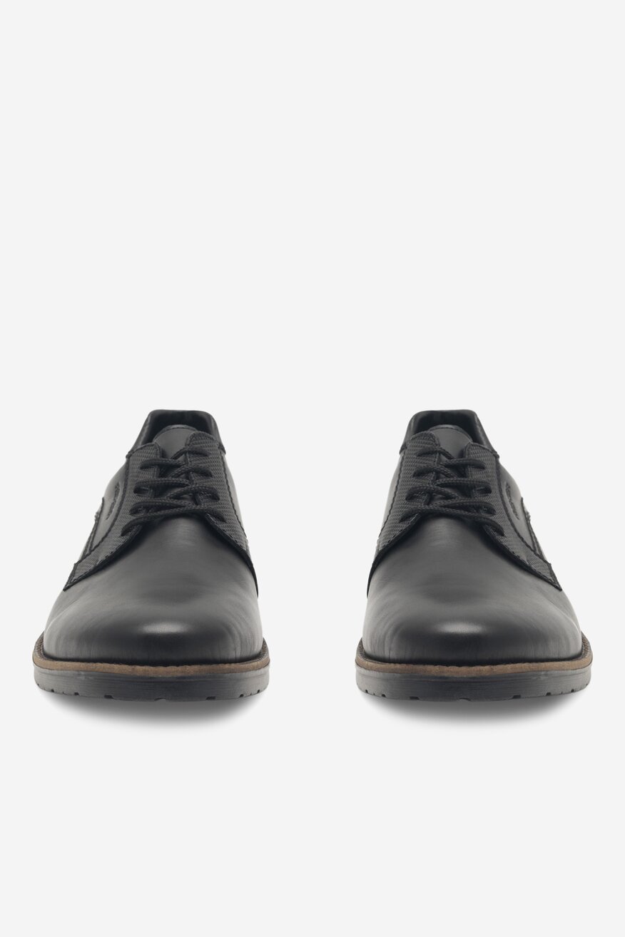 Półbuty Rieker 14603-00 Czarny