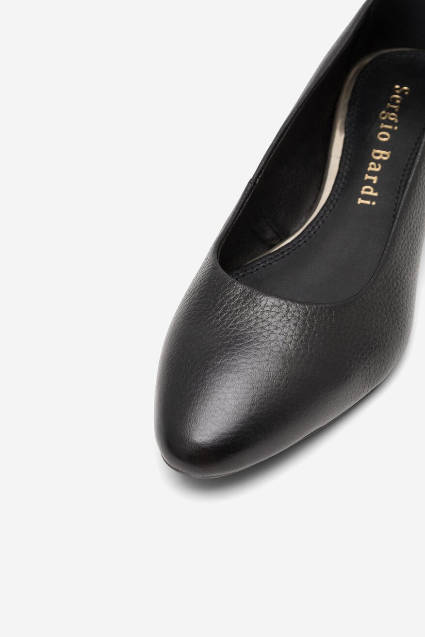 Baleriny Sergio Bardi RST-C1031-02SB Czarny