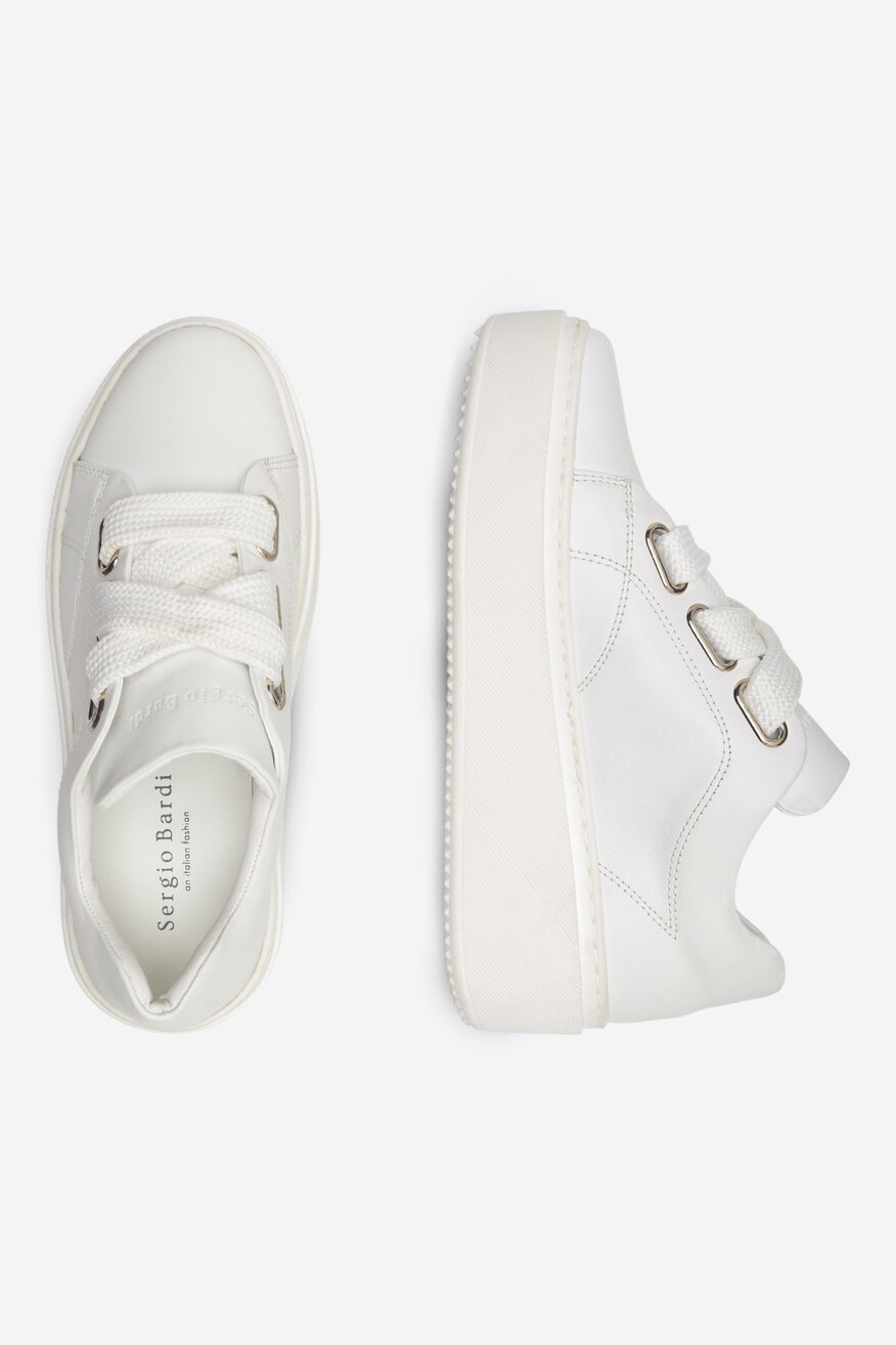 Półbuty Sergio Bardi WB-B1029-02SB Biały