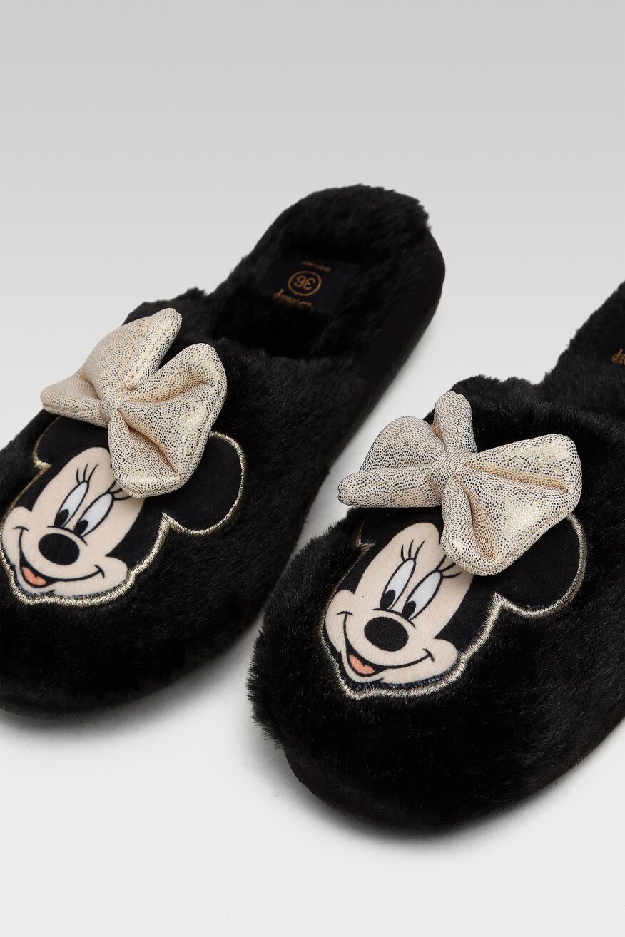 Kapcie Minnie Mouse AW22-125DSTC Czarny