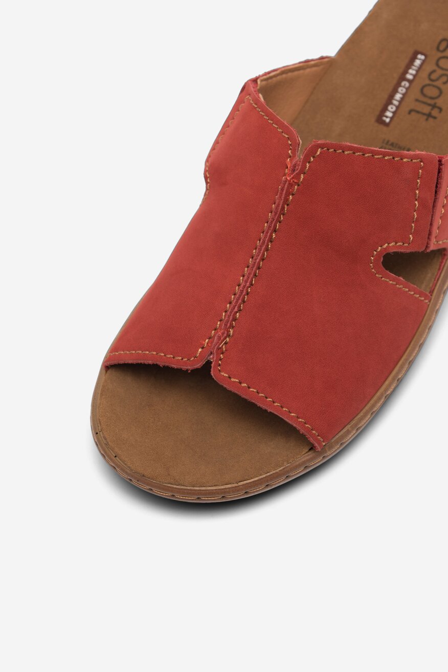Klapki Go Soft ARC-4854-07 Czerwony