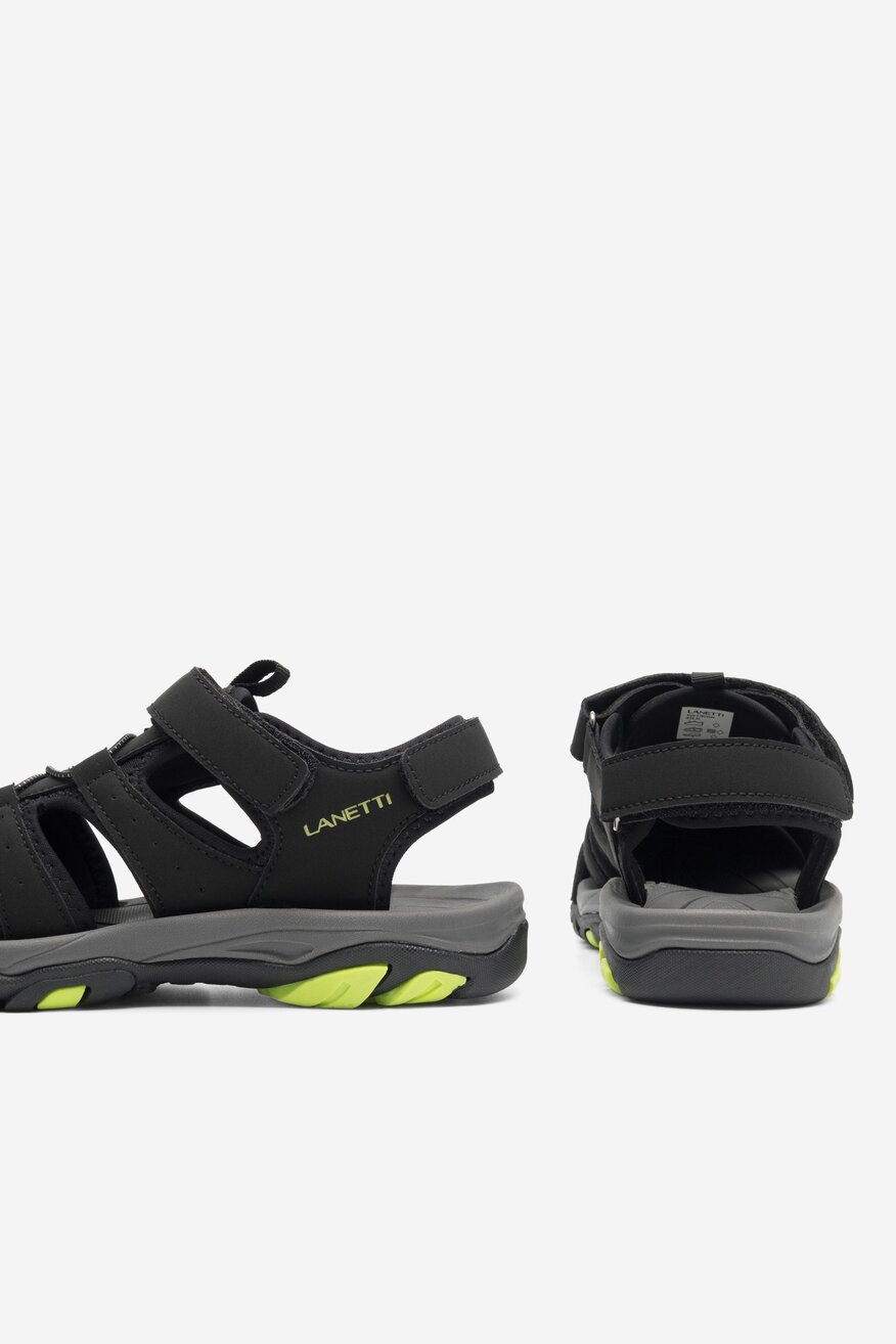 Sandały Lanetti 21MC0604 Czarny
