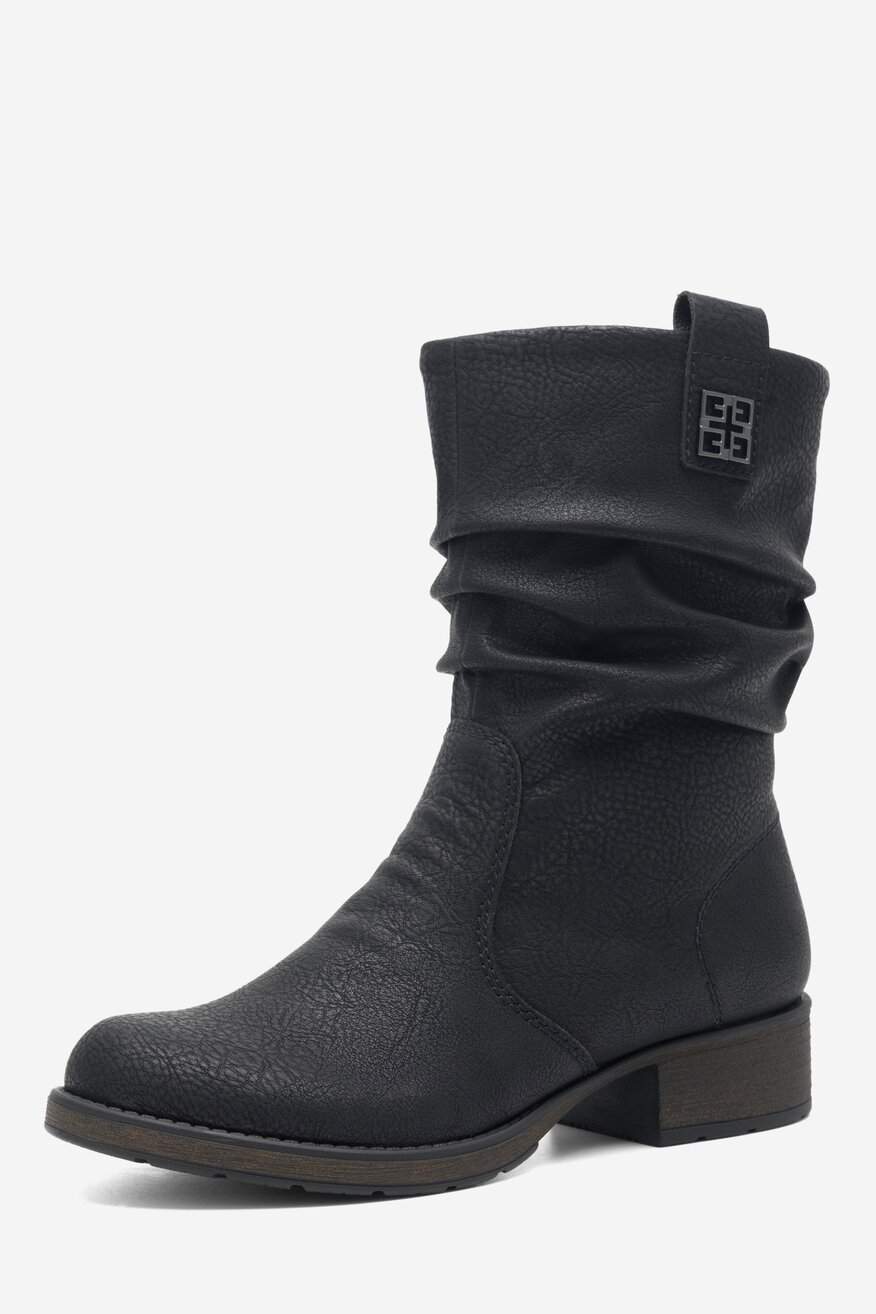 Botki Rieker Z9583-00 Czarny