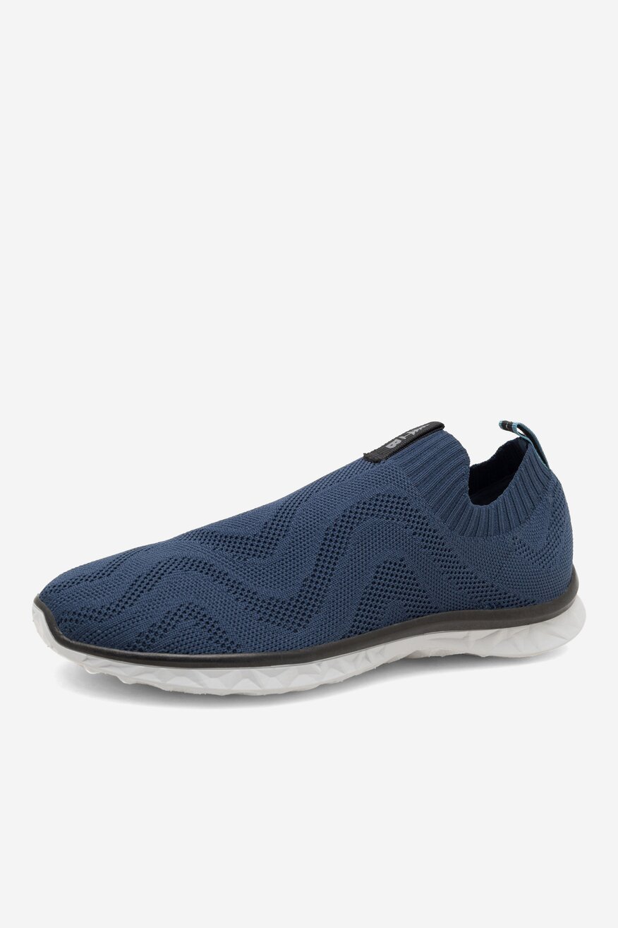 Obuwie sportowe G.H. BASS BA22A305 MAJORICA BLUE - W3H Granatowy