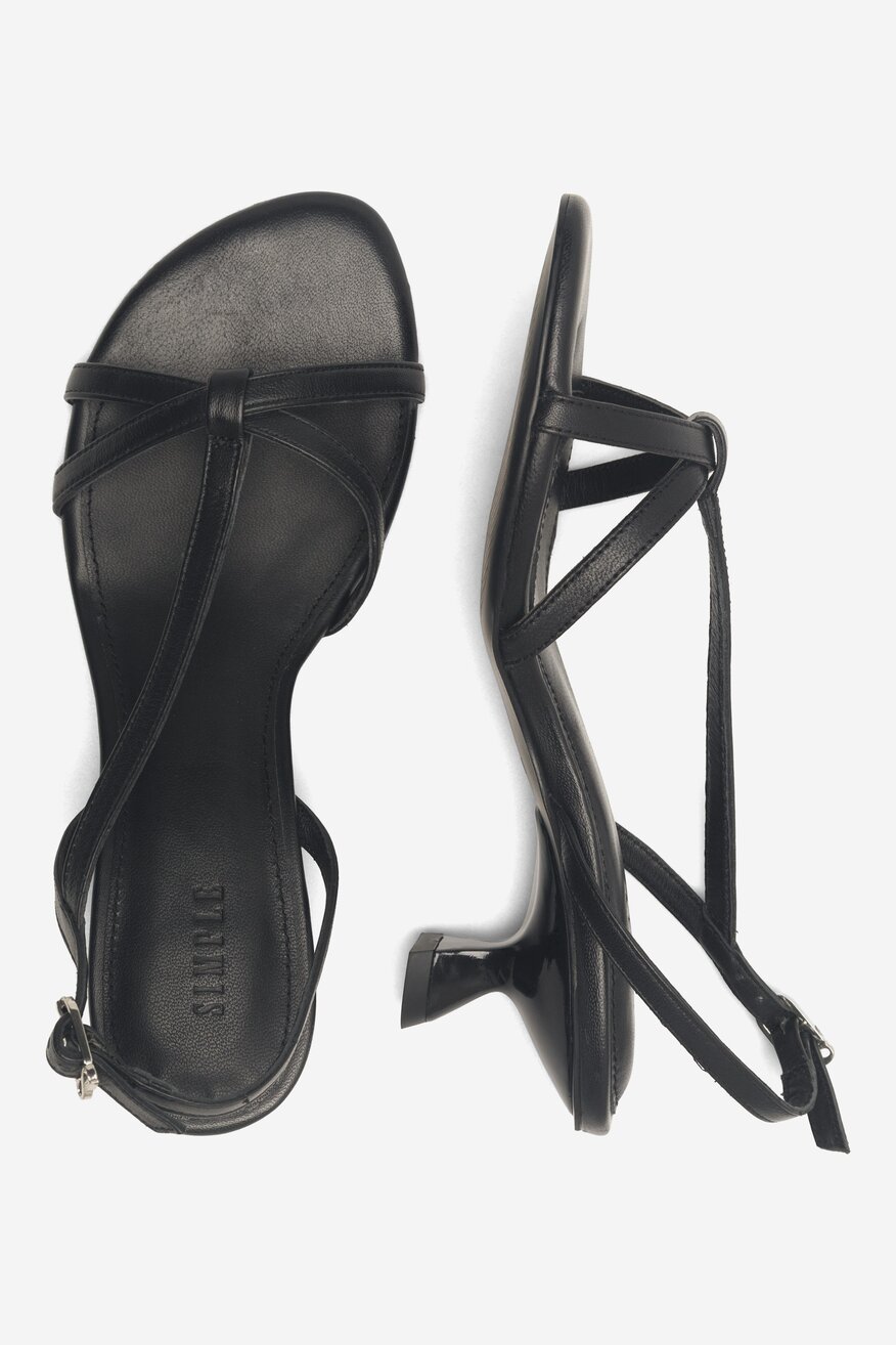 Sandały SIMPLE 107171 Czarny