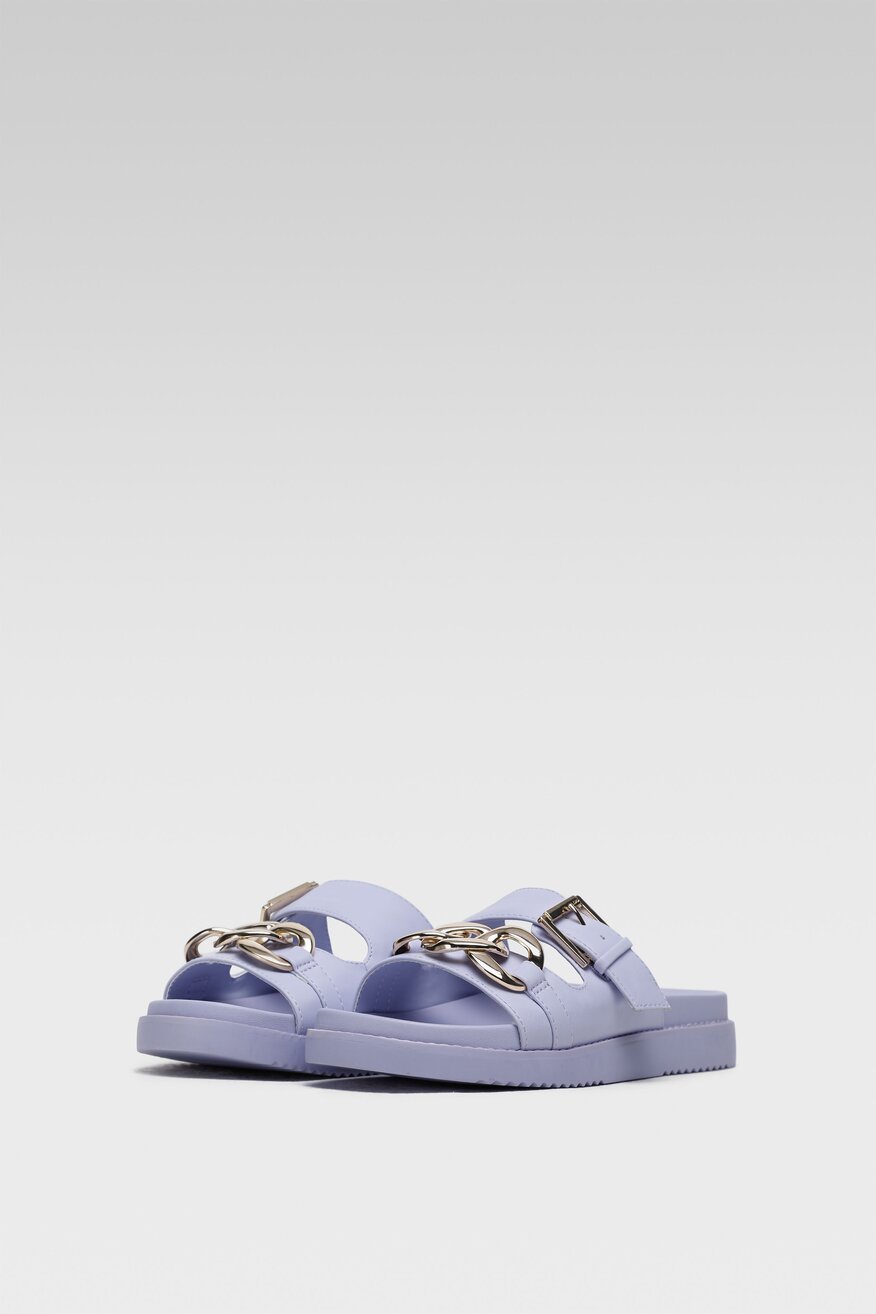 Klapki Aldo 13361452 Fioletowy