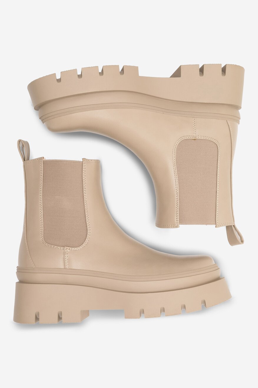 Botki DeeZee LARA H230208-1 Beżowy