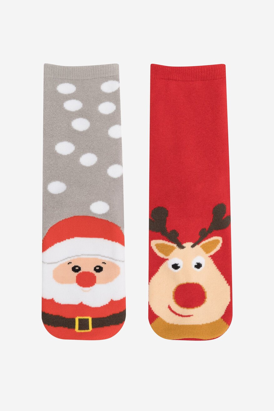 Skarpetki damskie Jenny Fairy 4WB-003-AW23 (2-PACK) Czerwony