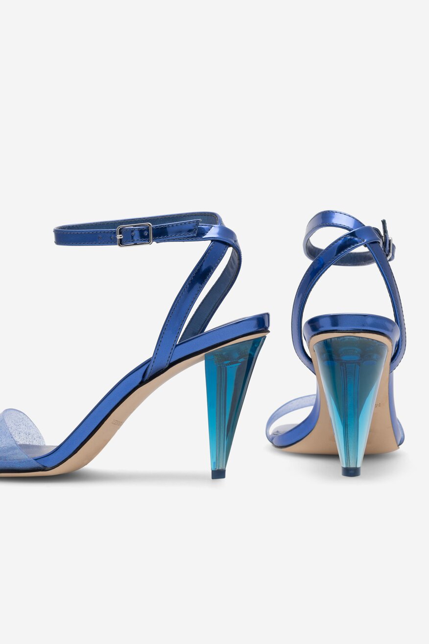 Sandały MARC FISHER F-BRETA LBL01 Niebieski jasny