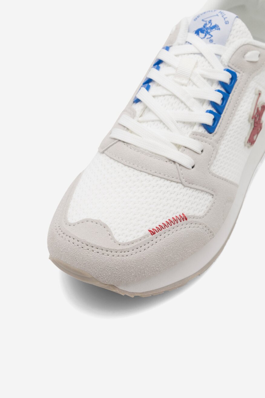Sneakers Beverly Hills Polo Club PATCH-01 Biały