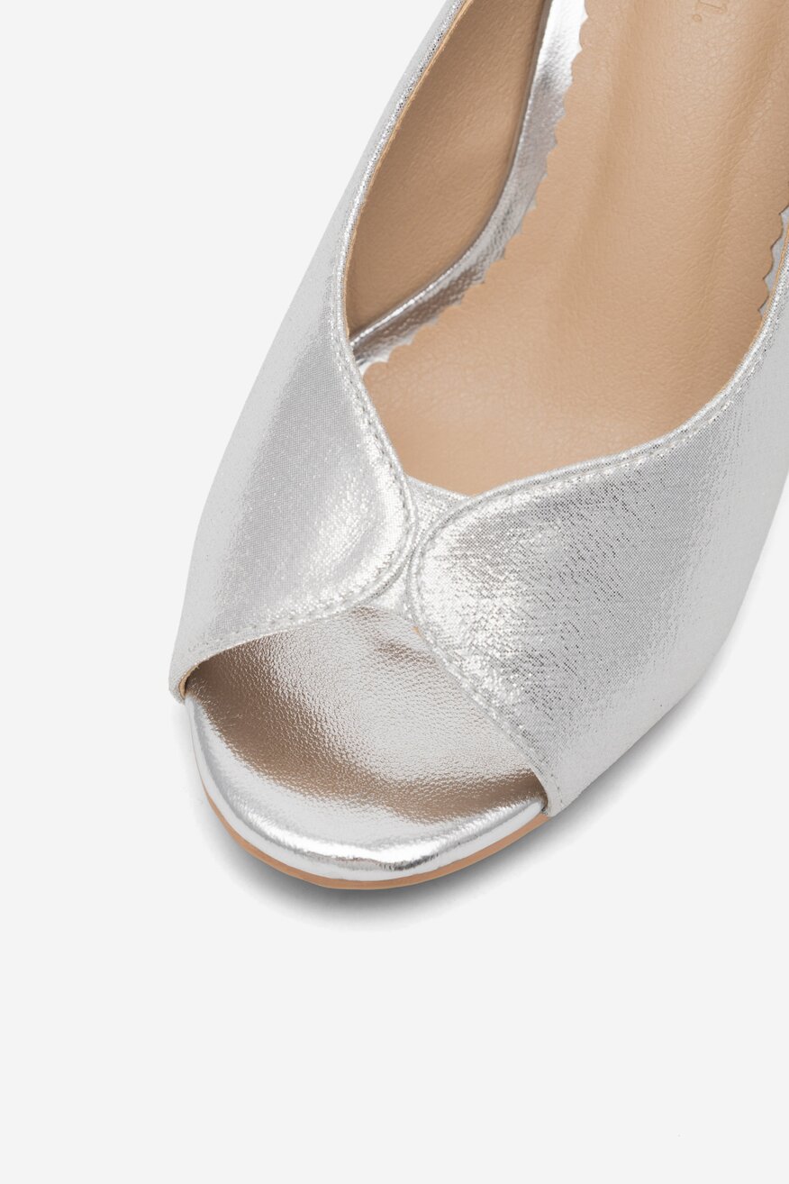 Sandały Clara Barson ACANNA KL-230801-02 Srebrny