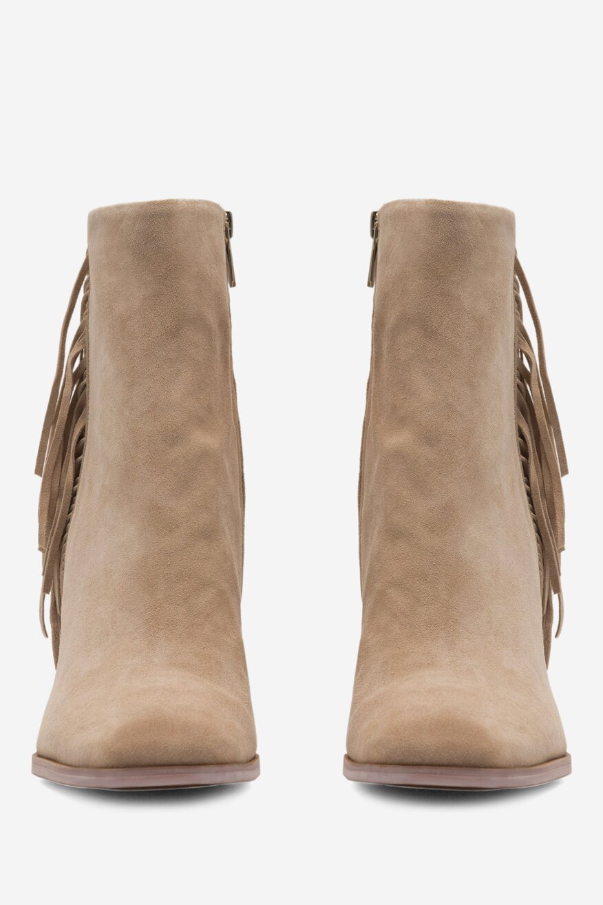 Botki SAM EDELMAN H8030L1250 Kremowy