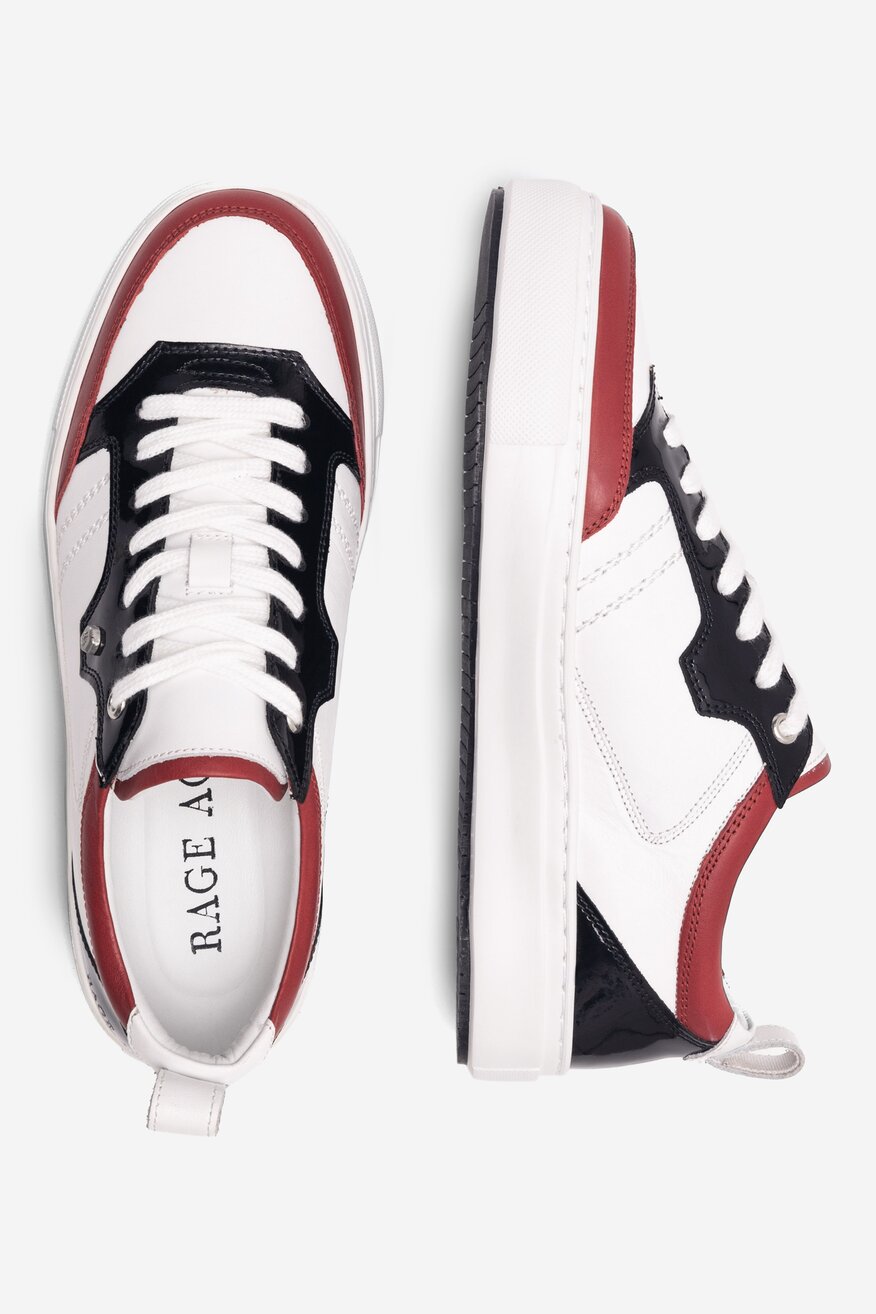 Półbuty RAGE AGE SOMERSET-13 MI08 Czerwony