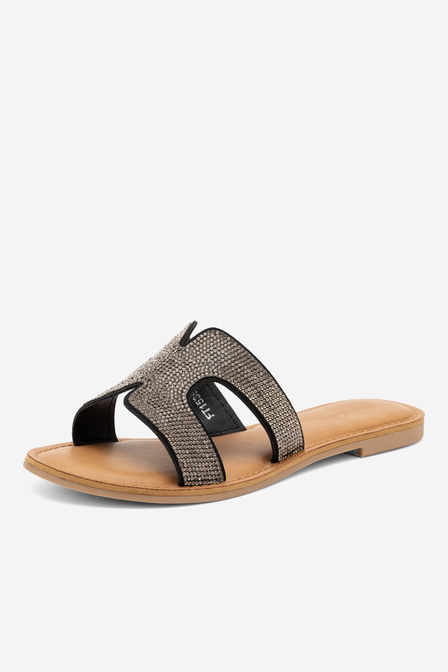 Klapki Jenny Fairy CARLA FT15398AD-444 Czarny